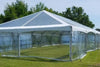 18 Mil CLEAR PVC Vinyl Super Duty Tarp Fire Retardant Material Certified Glass Clear Industry Quality