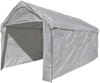 10X20 Canopy Tarp Set (5pc) Paneling and Top Set Valanced Tarp Kit Carport