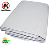 Fire Retardant 20 Mil Tarp (White) PVC 16 Oz, 20 Mil laminated Vinyl