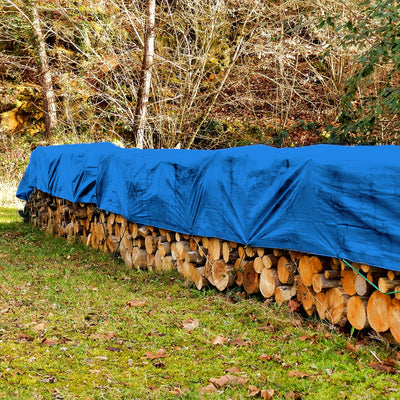 Blue tarp all weather professional universal standard cover