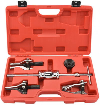 Voyager Tools Professional Grade 9pc Puller Set Internal/External Slide Hammer Bearing Bushing Puller Set