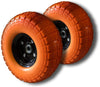 Voyager Tools Flat-Free Tires 10" Durable Wagon Dolly Cart Wheels