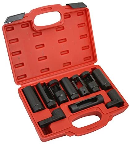 Voyager Tools Automotive Oxygen Sensor Socket Set 10PC Socket Set