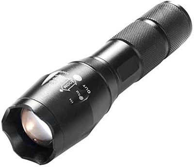 Super Flashlight Hand Held Rechargable Flashlight Zoomable HD Flashlight