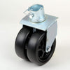 Heavy Duty 6" Dual Wheel for Trailer Jack 2000LB Capacity