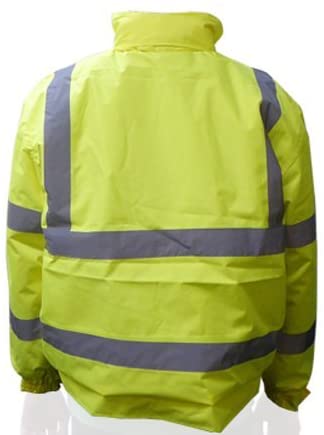 3X-Large Safety Reflective Jacket Bright Neon Yellow â€¦