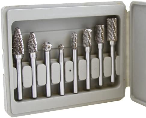 8PC CARBIDE BURR BIT SET