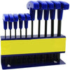 10PC SAE T-HANDLE HEX KEY SET