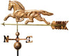 COPPER PLATED HORSE WEATHERVANE