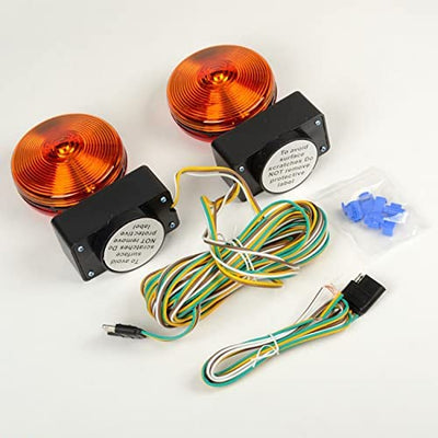 Voyager Tools 12V Magnetic Towing Lights Double Sided Wired