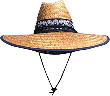 Voyager Tools Outdoor Florida Sun Hat Universal Fit Spring Summer (Blue)