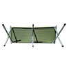 Voyager Tools Folding Army Cot Camping Bed Outdoor Green Cot Full Size w/Bag