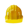 High Visibility Professional Grade Safety Helmet With Full 360 Degree Brim For Extra Protection (Yellow)